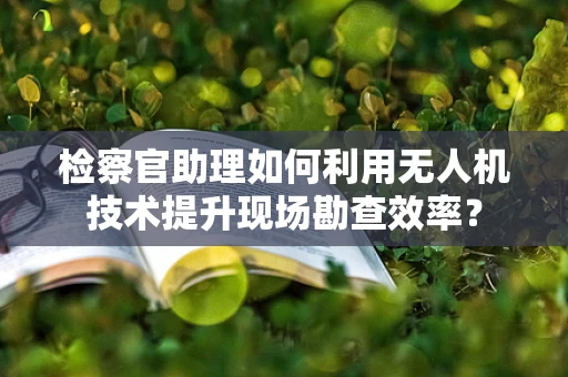 检察官助理如何利用无人机技术提升现场勘查效率？