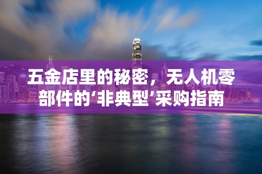 五金店里的秘密，无人机零部件的‘非典型’采购指南