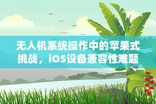 无人机系统操作中的苹果式挑战，iOS设备兼容性难题