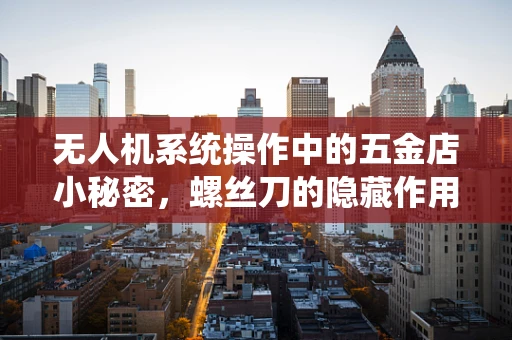 无人机系统操作中的五金店小秘密，螺丝刀的隐藏作用