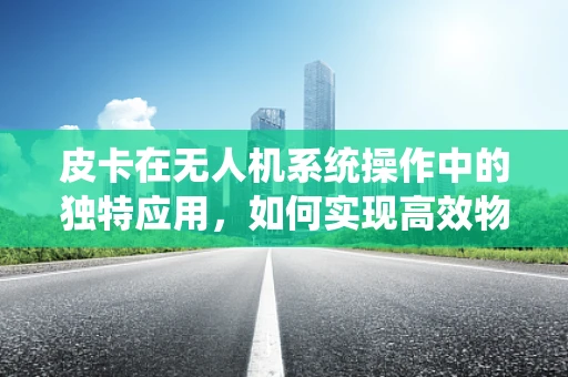 皮卡在无人机系统操作中的独特应用，如何实现高效物资运输？