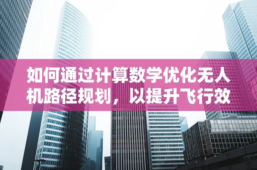 如何通过计算数学优化无人机路径规划，以提升飞行效率与安全性？