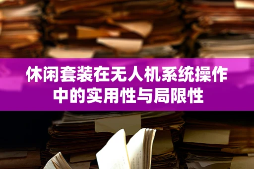 休闲套装在无人机系统操作中的实用性与局限性