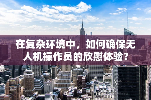 在复杂环境中，如何确保无人机操作员的欣慰体验？