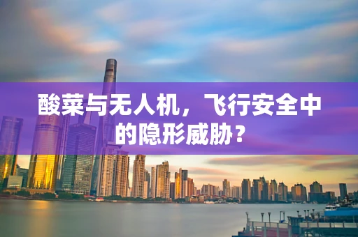 酸菜与无人机，飞行安全中的隐形威胁？