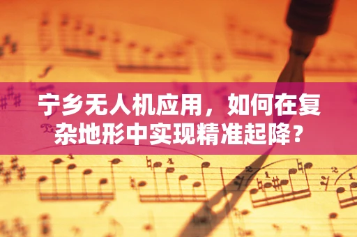 宁乡无人机应用，如何在复杂地形中实现精准起降？