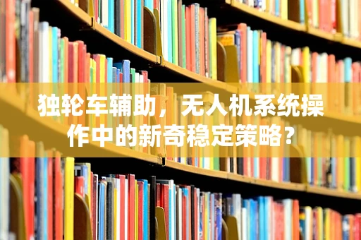 独轮车辅助，无人机系统操作中的新奇稳定策略？
