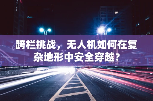跨栏挑战，无人机如何在复杂地形中安全穿越？