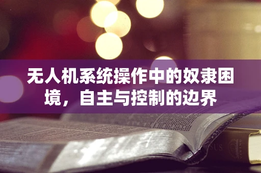 无人机系统操作中的奴隶困境，自主与控制的边界
