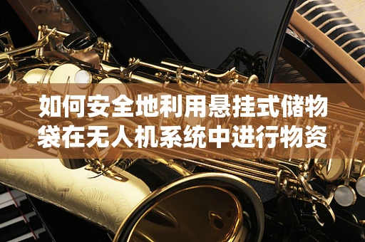 如何安全地利用悬挂式储物袋在无人机系统中进行物资运输？