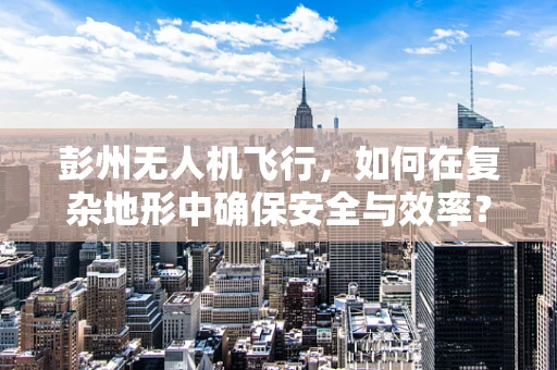 彭州无人机飞行，如何在复杂地形中确保安全与效率？