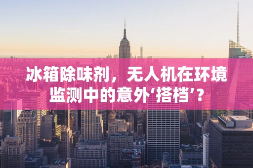 冰箱除味剂，无人机在环境监测中的意外‘搭档’？