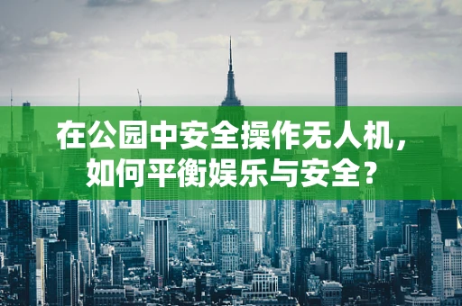 在公园中安全操作无人机，如何平衡娱乐与安全？