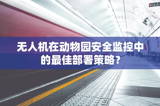 无人机在动物园安全监控中的最佳部署策略？