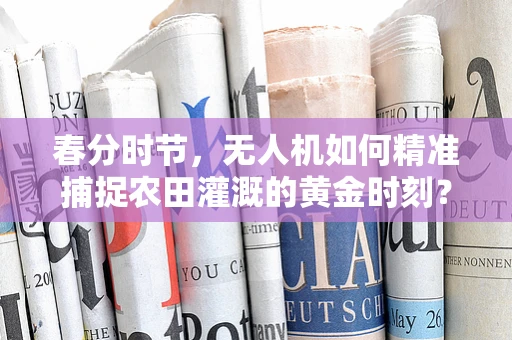 春分时节，无人机如何精准捕捉农田灌溉的黄金时刻？