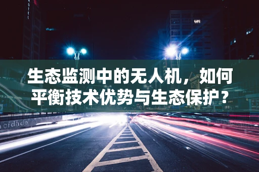 生态监测中的无人机，如何平衡技术优势与生态保护？