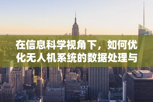 在信息科学视角下，如何优化无人机系统的数据处理与传输？