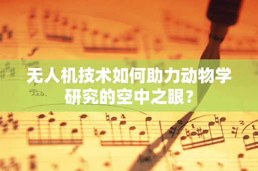 无人机技术如何助力动物学研究的空中之眼？