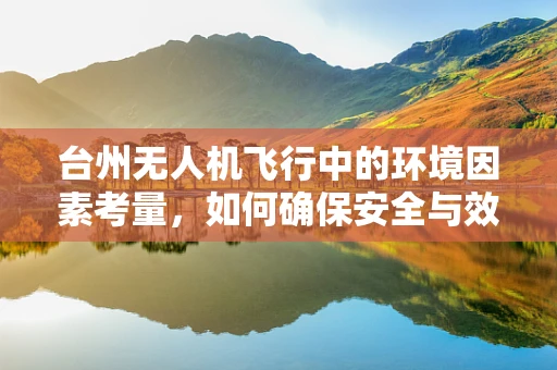 台州无人机飞行中的环境因素考量，如何确保安全与效率？