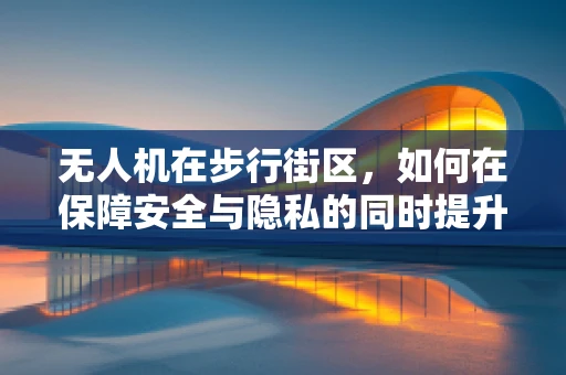 无人机在步行街区，如何在保障安全与隐私的同时提升监控效率？