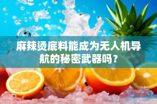 麻辣烫底料能成为无人机导航的秘密武器吗？