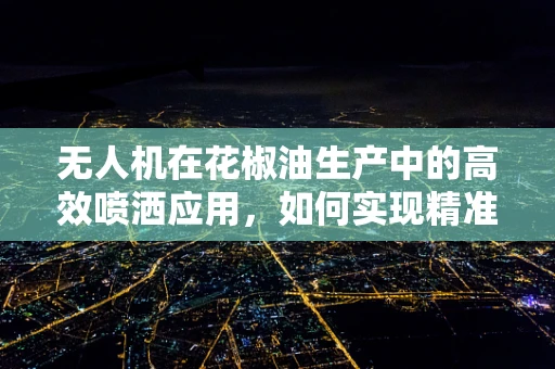 无人机在花椒油生产中的高效喷洒应用，如何实现精准施药？
