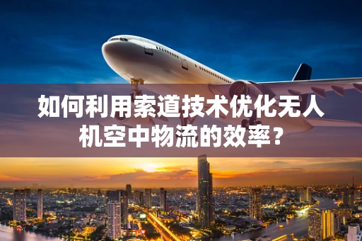 如何利用索道技术优化无人机空中物流的效率？