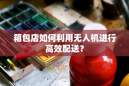 箱包店如何利用无人机进行高效配送？