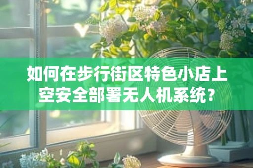如何在步行街区特色小店上空安全部署无人机系统？