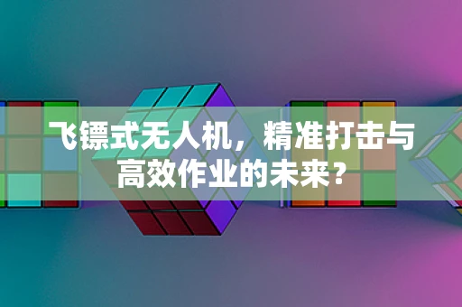 飞镖式无人机，精准打击与高效作业的未来？