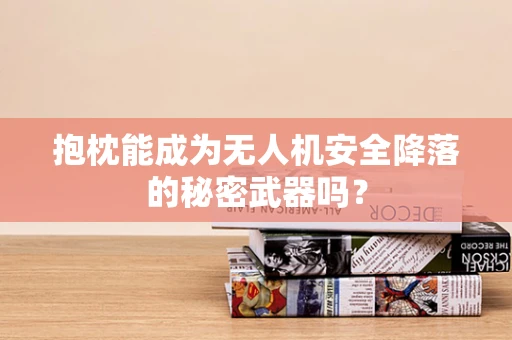 抱枕能成为无人机安全降落的秘密武器吗？
