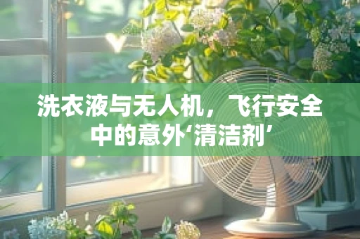 洗衣液与无人机，飞行安全中的意外‘清洁剂’