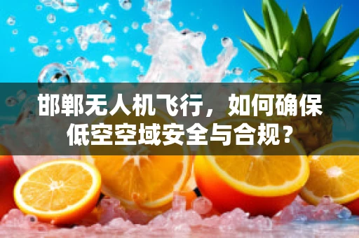 邯郸无人机飞行，如何确保低空空域安全与合规？