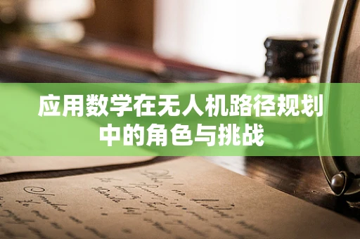 应用数学在无人机路径规划中的角色与挑战