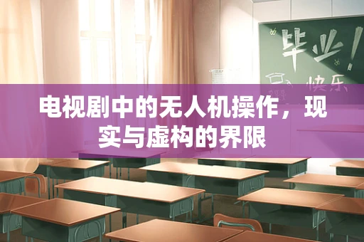 电视剧中的无人机操作，现实与虚构的界限