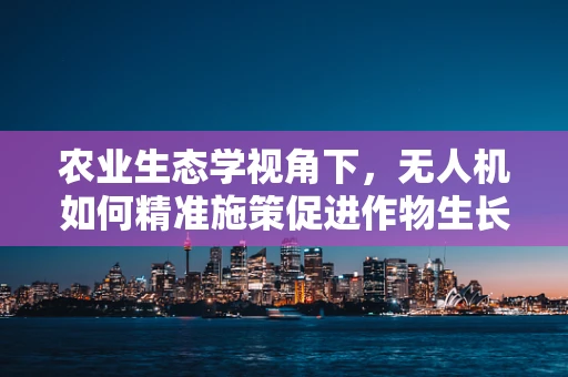 农业生态学视角下，无人机如何精准施策促进作物生长？