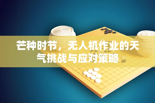 芒种时节，无人机作业的天气挑战与应对策略
