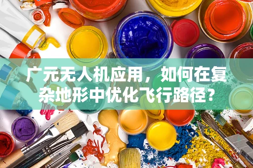 广元无人机应用，如何在复杂地形中优化飞行路径？