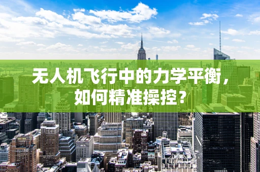 无人机飞行中的力学平衡，如何精准操控？