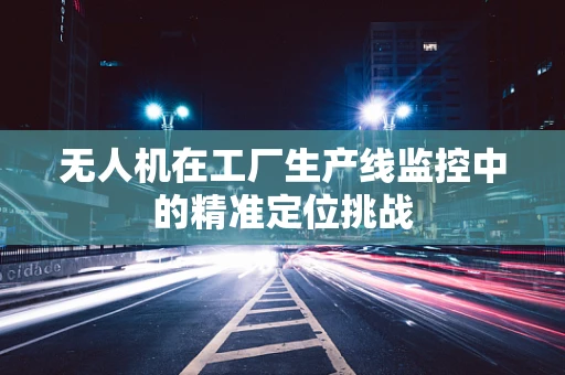 无人机在工厂生产线监控中的精准定位挑战