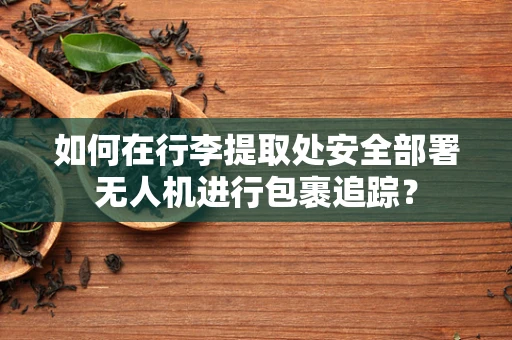 如何在行李提取处安全部署无人机进行包裹追踪？