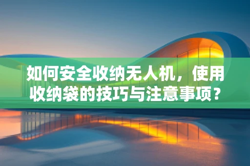 如何安全收纳无人机，使用收纳袋的技巧与注意事项？