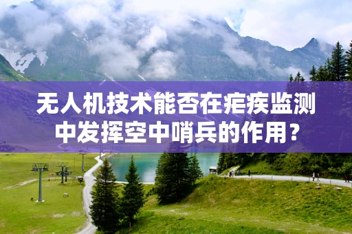 无人机技术能否在疟疾监测中发挥空中哨兵的作用？