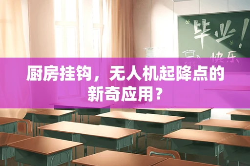 厨房挂钩，无人机起降点的新奇应用？