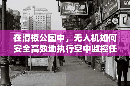 在滑板公园中，无人机如何安全高效地执行空中监控任务？