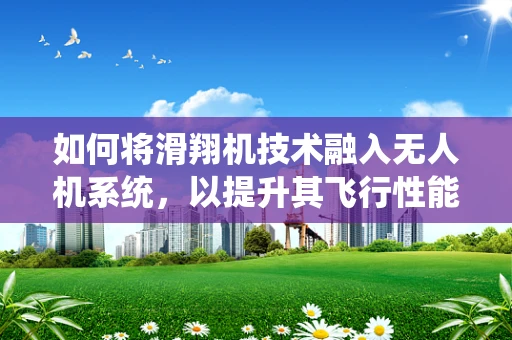 如何将滑翔机技术融入无人机系统，以提升其飞行性能与稳定性？