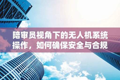 陪审员视角下的无人机系统操作，如何确保安全与合规？