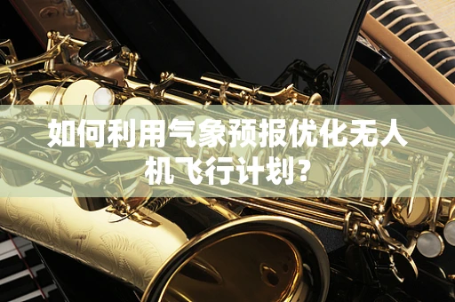 如何利用气象预报优化无人机飞行计划？