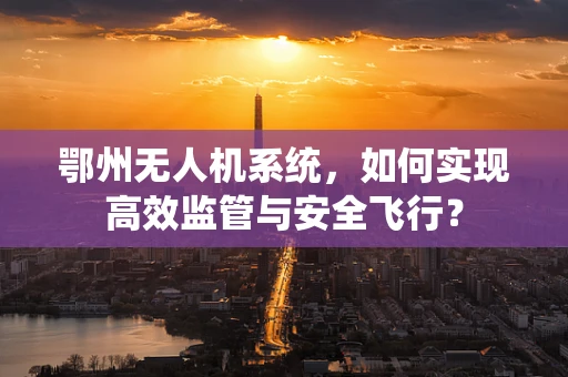 鄂州无人机系统，如何实现高效监管与安全飞行？