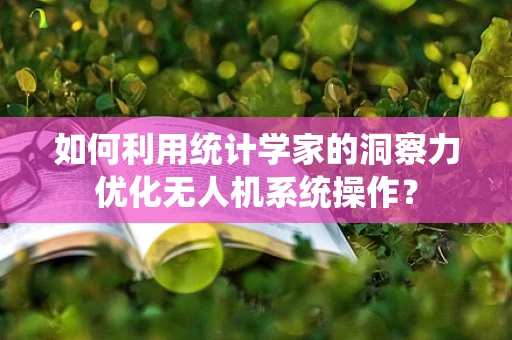 如何利用统计学家的洞察力优化无人机系统操作？